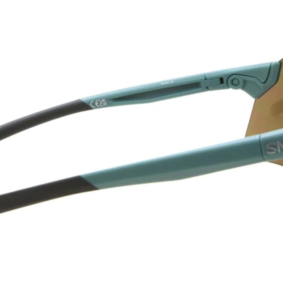 Smith Vert PivLock Sunglasses – Matte Alpine Green, ChromaPop Rose Gold Mirror, - Picture 7 of 8
